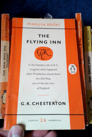 The Flying Inn by G. K. Chesterton; Penguin Paperback 1338; 1958 edition