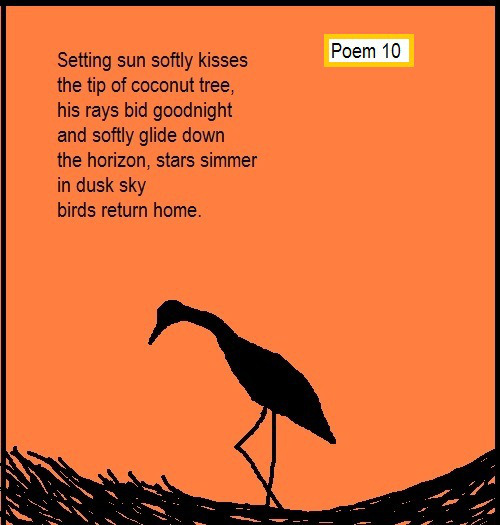 poem 10 english