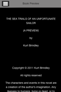 The Sea Trials of an Unfortunate Sailor Preview