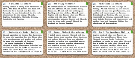 Scrivener Corkboard