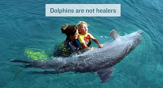 Dolphin and autistic child