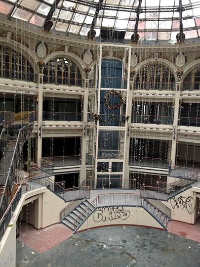 The rotunda section of the Arcade is in urgent need of repair. downtown dayton