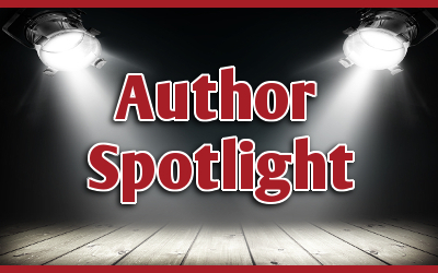 Dark background with spotlights