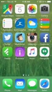 homescreen