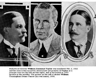 William Desmond Taylor young and as in 1922