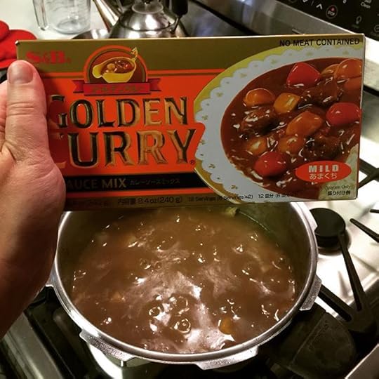 Making my first Japanese curry! Can't wait for dinner.