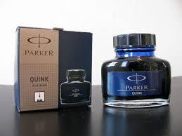 Image result for quink blue black