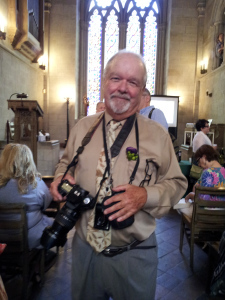 John Garp Harrison, on the other side of the lens.