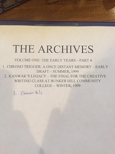 One of the Archives - Final Portfolio for my winter, 1999 class.