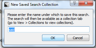 Scriv Collection Save Search Results Dialog