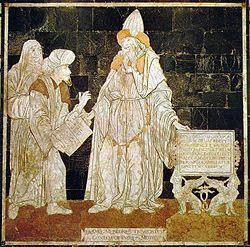 Hermes Trismegistos as a human sage, from the Siena Cathedral
