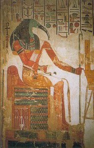 Thoth; Trismegistos' Egyptian original