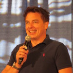 John Barrowman on stage at Shore Leave 37