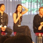 Defiance cast on stage at Shore Leave 37