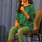 Rekha Sharma on stage at Shore Leave 37