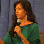 Rekha Sharma on stage at Shore Leave 37