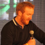 Tony Curran on stage at Shore Leave 37
