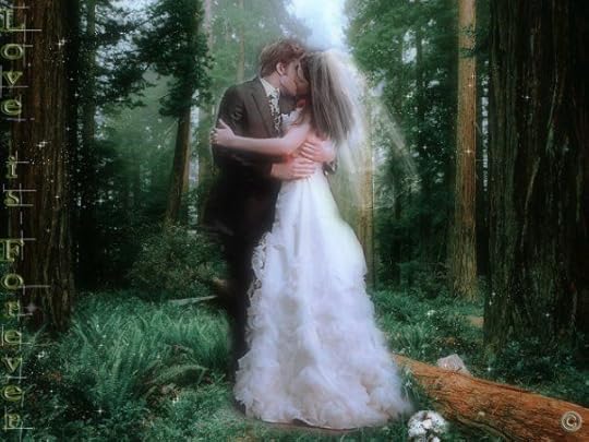 wedding in the woods