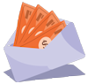 Indie authors get paid a percentage