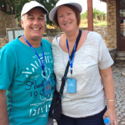 My Australian agents, Tony and Tracey.