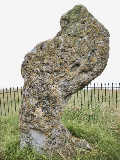 The King Stone at Rollright Stones in Warwickshire, England (Poliphilo/Wikimedia Commons