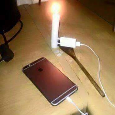 Origin Unknown - Zambian Humor making fun of loadshedding