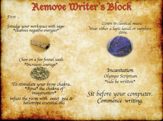 Remove writers block
