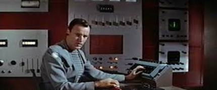 Richard Anderson in Forbidden Planet