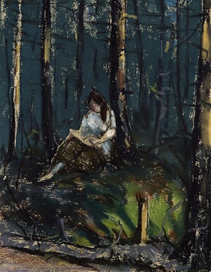The Reader in the Forest by Robert Henri