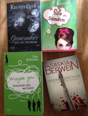 Fick bud från Tyskland. Mitt tyska förlag, Egmont Lyx, ger ut både romance och chick lit och nu ska jag se om mina tyska-kunskaper håller måttet. Spännande va? 