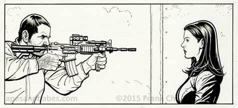 Frank Cho SKYBOURNE panel