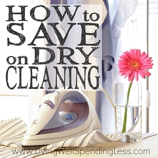 How to Save on Dry Cleaning Square 1