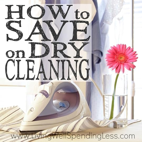 How to Save on Dry Cleaning Square 1