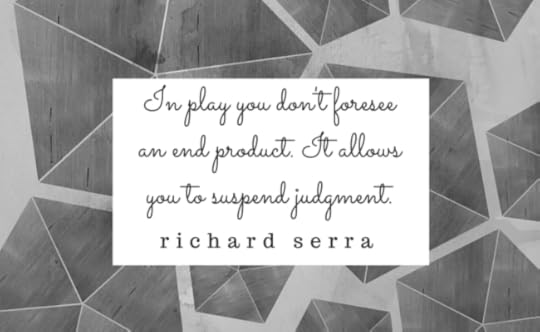 Richard Serra on Playing