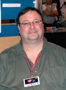 Mr. Whates can often be spotted at science fiction conventions.