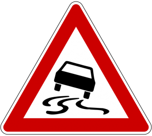 Skidding in Sideways