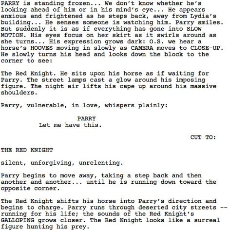 The Fisher King Screenplay 2