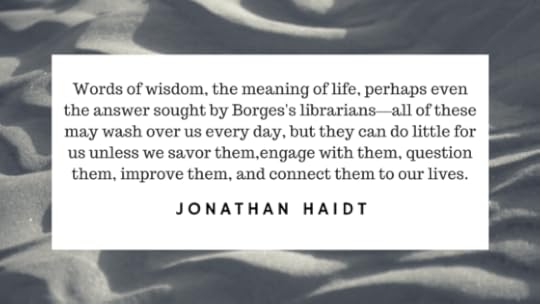 Jonathan Haidt on Happiness