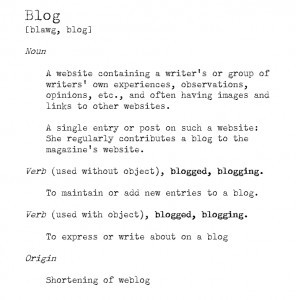 blog dfined