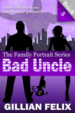 Book cover Bad Uncle Family Portrait Book 5