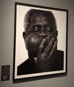 My favorite of the Herb Ritts exhibit: Dizzy Gillespie.