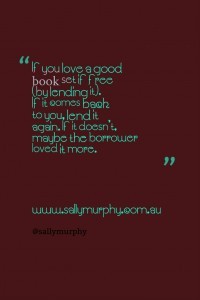 Book lending quote