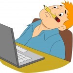 Guy Writer Thinking 2