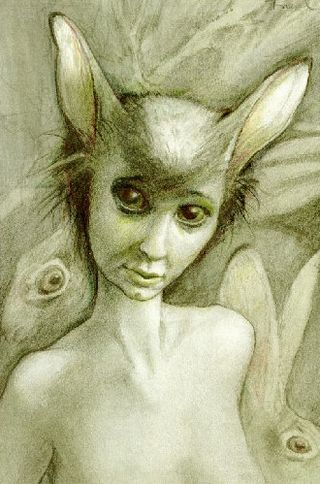 Fairy hare by Brian Froud