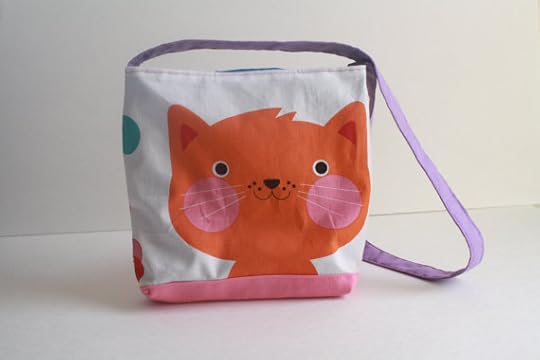 Happy Cat Kid's Purse from Dancing Squirrels