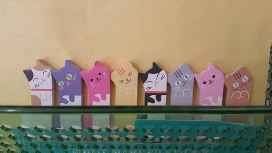 Fun Cat Sticky Bookmarks from Raw Possibility