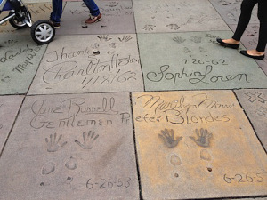 rock hands - Walk of Fame, Chinese Theater