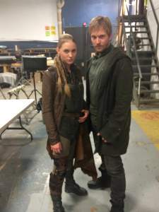 Jessica Sipos (Tash) and John Cor (Vons)