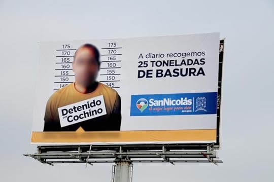 san nicholas littering billboard