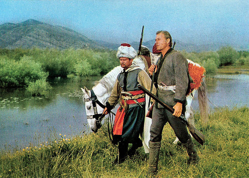 Lex Barker and Ralf Wolter in Der Schut (1964)